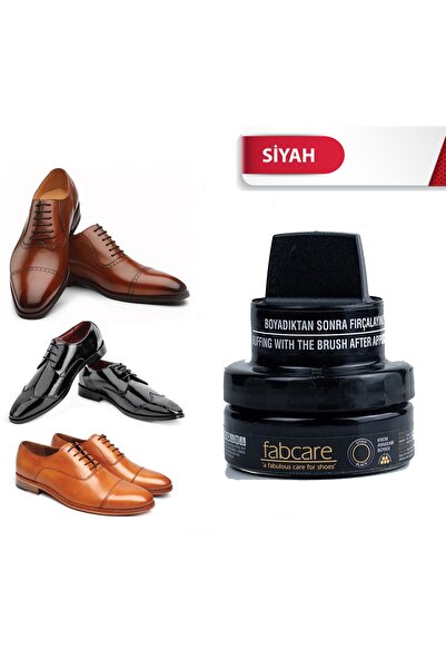 Fabcare Siyah Ayakkabı Boyası 50 ml A Plus Kalite, Kapatıcı, , Kendinden Cilalı