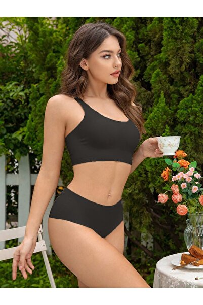 Fancy&Dancy Women's Seamless Non-marking Underwear Set