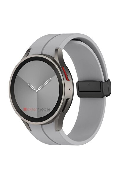 AktarMobile Samsung Galaxy Watch 6 Classic 43 / 47 Mm Silikon Kordon Magnetik...