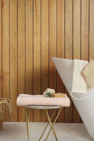 Karaca Home Dielle Recycle 70x140 cm Πετσέτα Μπάνιου - Πούδρα