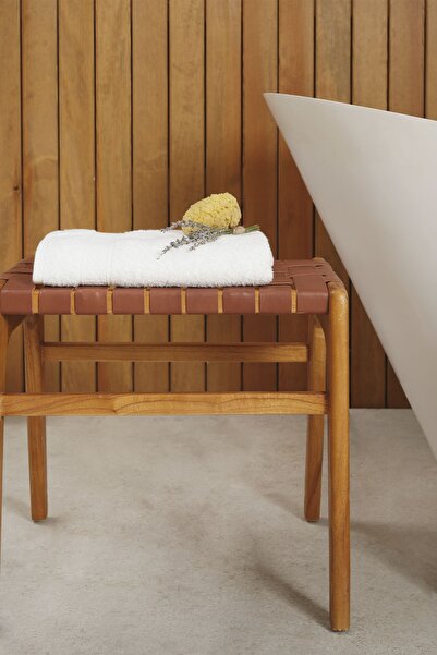 Karaca Home Dielle Recycle 70x140 Offwhite Bath Towel