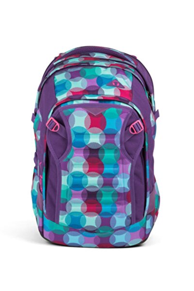 satch Uniszex kék lila hátizsák