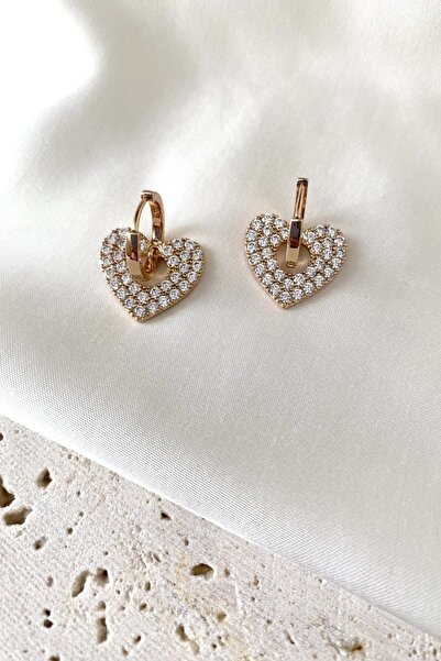 SilverStone Kalpli Zirkon Taşlı Xuping Vip Küpe