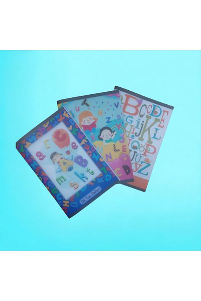 SEYFİKİRTASİYE A5 40 SHEETS VERTICAL WRITING BOOK PATTERNED 1 PIECE