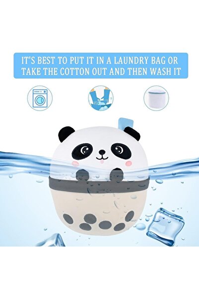 VipDeluXe Surplex Baloncuk Tea Panda Pelüş Hayvan Boba Pelüş 25 cm