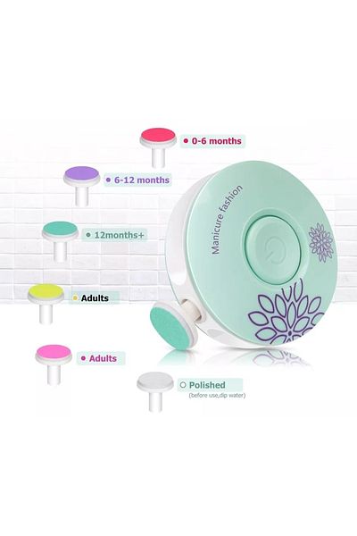 Beauty Box Ultra Quiet Mother Baby Child File Newborn Mother-Candidate Nail Care Gift Set Manicure Pedicure