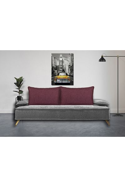 AYPETEKS Dusty Rose Linen Bias Κάλυμμα μαξιλαριού πλάτης καναπέ Θήκη σετ κήπου Θήκη μαξιλαριού μεγάλου μεγέθους