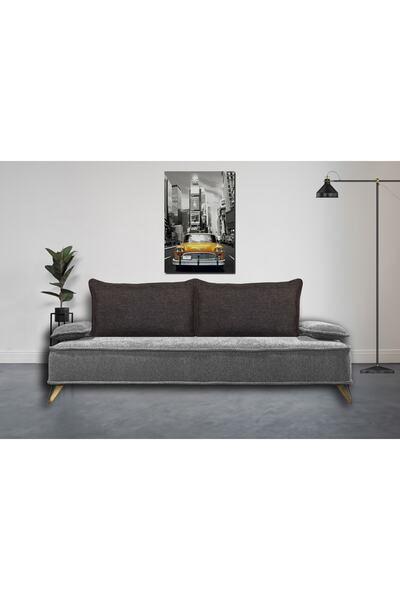 AYPETEKS Venge Keten Biyeli Koltuk Sırt Kırlent Kılıfı Bahçe Seti Kılıfı Büyü...