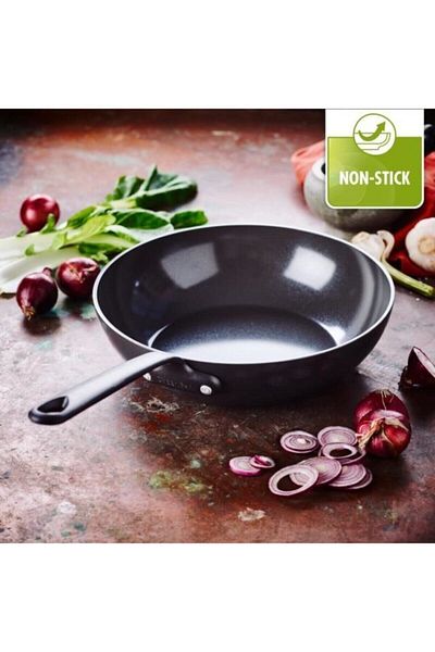 Greenpan Craft Thermolon Ceramic Nonstick 28cm Wok Pan