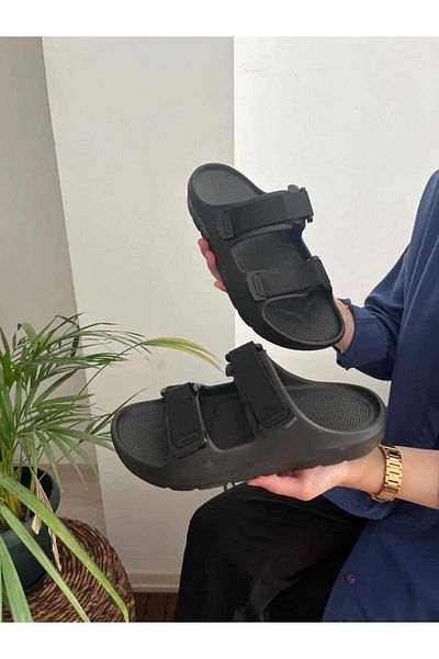 Behtah Kundura Ρυθμιζόμενη ανατομική σόλα Velcro Εξαιρετικά ελαφριές μαλακές και εύκαμπτες αντιολισθητικές παντόφλες θαλάσσης πισίνας παραλίας