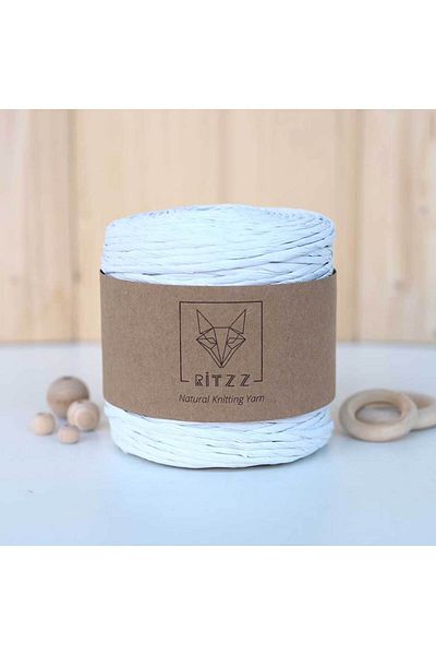 Ritzz Χοντρό χαρτί Rope Ritzz - Snow White