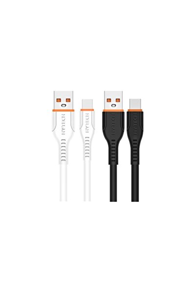 Hytech 2.4a Lightning Usb Şarj Kablosu 1.20 Metre Siyah Hy-x360