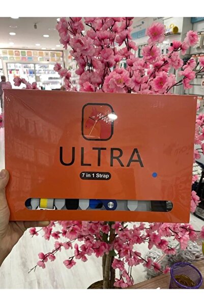 atsteknoloji Smart Watch 8 Ultra 7 In 1 Akıllı Saat 7 Kordonlu Takvim Spor Wh...