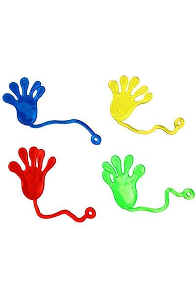 Sunman Jaru Set of 2 - Flexible Fun Sticky Hand, Snap Hand, Two-Color
