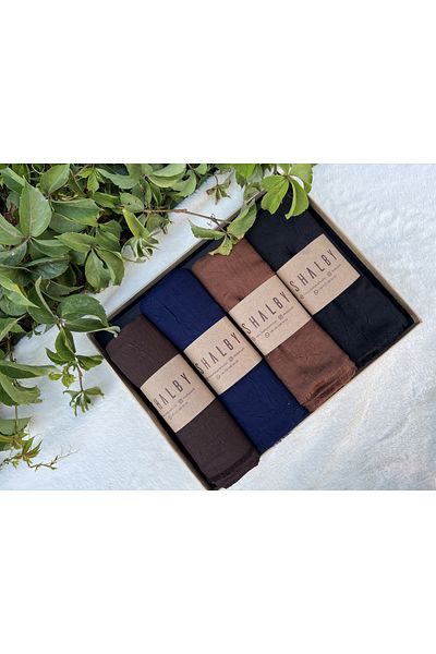 shalby Σετ σάλι Bamboo Crash 4 τεμ