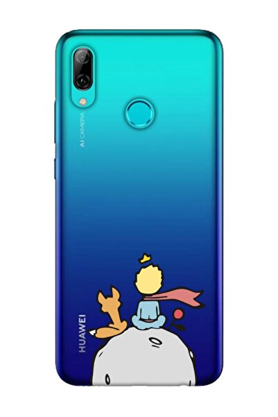 frondcase Huawei P Smart 2019 Küçük Prens Şeffaf Telefon Kılıfı