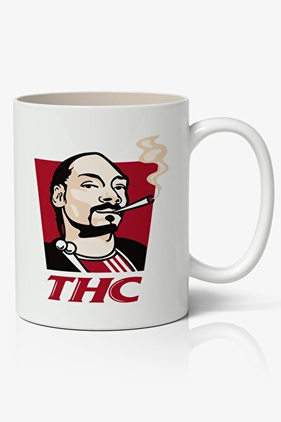 Anime Marketi كوب سنوب دوج أبيض مطبوع