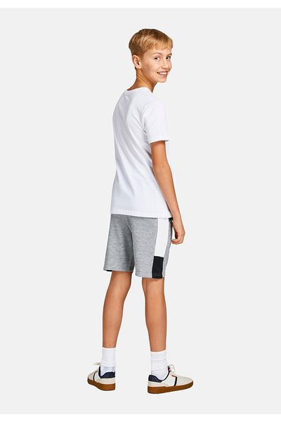 Jack & Jones Junior Şort Logo Bloklu Ter Şortları