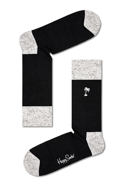 Happy Socks 4er-Pack schwarz-weißer Socken-Geschenkset