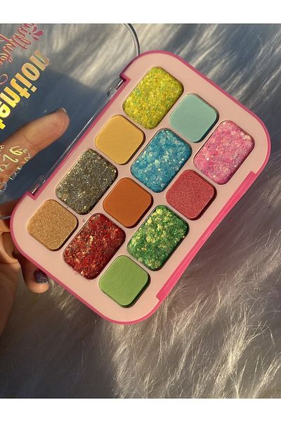 Makyajistan Set of 12 "Intention Is Everything" Eyeshadow Palette