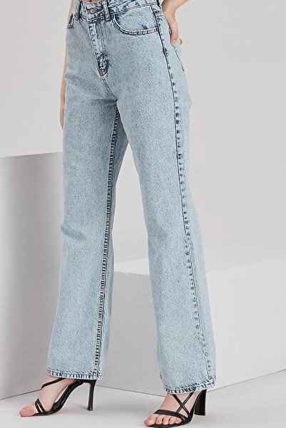 Ramrod Laçin High Waist Lycra Wide Leg Jeans (wide Leg Jeans)