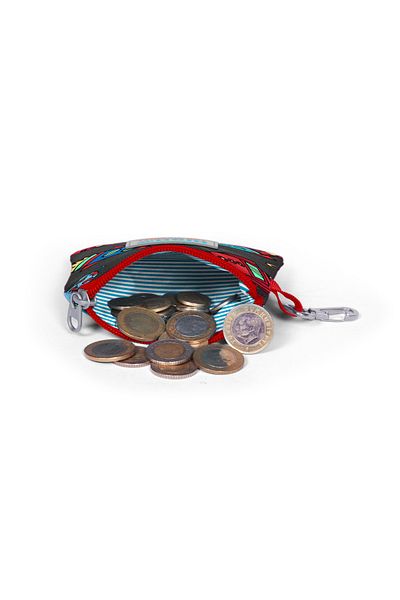 Coral High Poșetă pentru monede cu model spațial gri pentru copii 21730