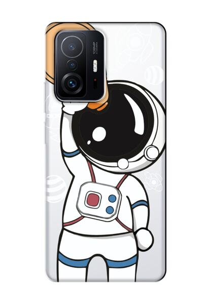 frondcase حافظة هاتف شفافة لرائد الفضاء Xiaomi Mi 11T