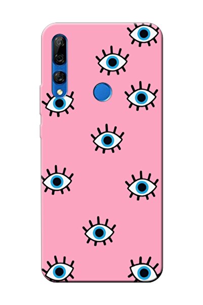 Huawei Y9 Prime 2019 Evil Eye Pink Phone Case