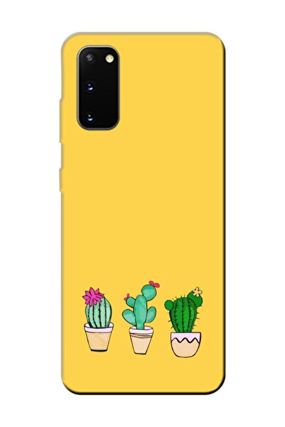 Samsung S20 Cactus Yellow Phone Case