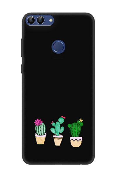 frondcase حافظة لهاتف هواوي بي سمارت كاكتوس باللون الأسود