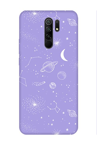 frondcase حافظة هاتف Redmi 9 الكواكب ليلك