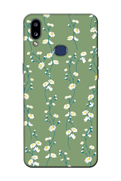 frondcase حافظة هاتف سامسونج A10s ديزي كرمة خضراء