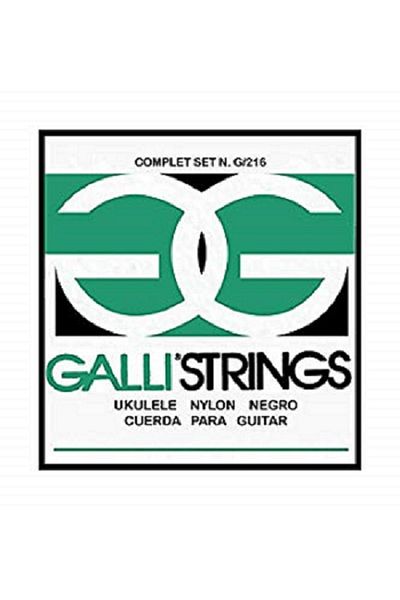 GALLİ G216b - Μαύρο νάιλον χορδή γιουκαλίλι