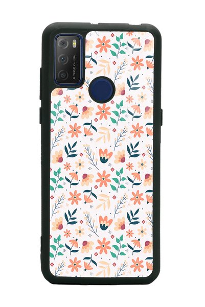 Spoyi Phone Case for Tcl 20E Tiny Autumn Design Glossy