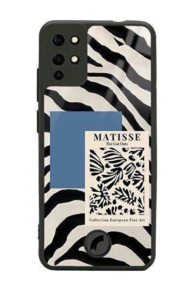Spoyi Reeder S19 Max Zebra Matısse Tasarımlı Glossy Telefon Kılıfı