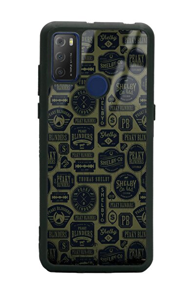 Spoyi Tcl 20E Peaky Blinders Wallpaper Design Glossy Phone Case