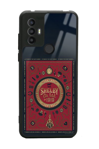 Spoyi حافظة هاتف لامعة لهاتف TCL 30 SE Peaky Blinders من شركة Shelby Co.