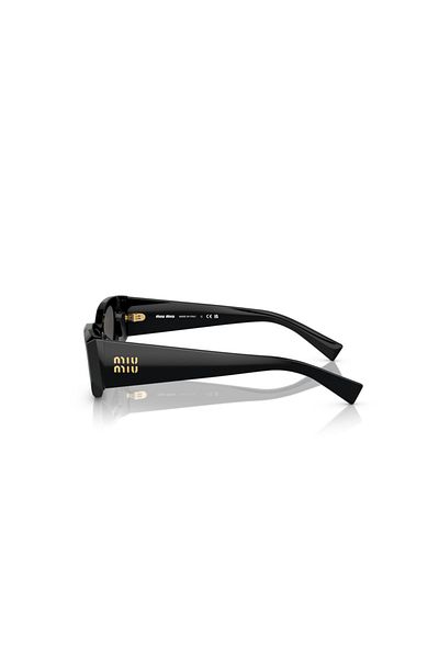 Miu Miu Mio Mio النظارات الشمسية Mu 06ys 1ab-5s0 - إكارتمان أسود 54 (M)