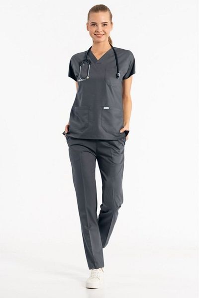 Owlet Medikal Costum uniform Lycra Smoked Scrubs