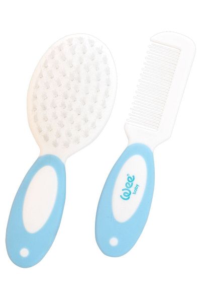 Wee Baby Brush Comb Set - BLUE