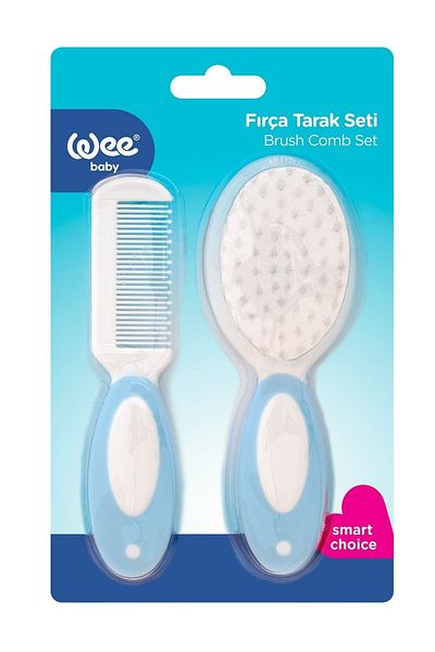 Wee Baby Brush Comb Set - BLUE