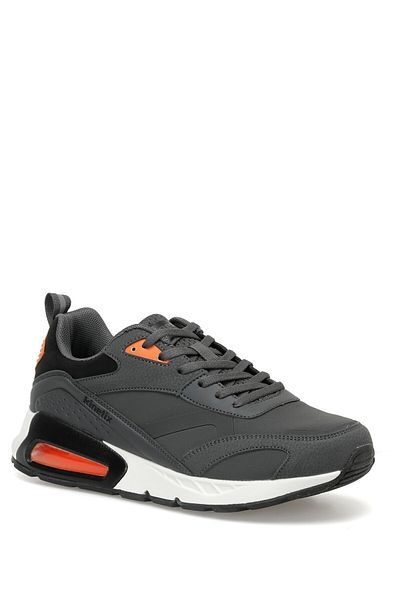 Kinetix Evans Pu 3Pr K Gray Orange White Men's Sneaker Shoes