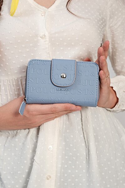 Just Polo Women's Wallet with Zipper 4 Compartments 1005-Gd