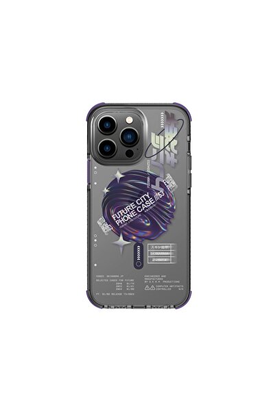 Skinarma Iphone 14 Pro Max Uyumlu Lisanslı Kılıf Şeffaf Airbag Tasarımlı Mags...