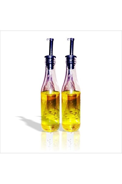 M3DECORİUM İkili Paşabahçe Cam Şişe Paslanmaz Çelik Cooker Contalı Kapaklı Ya...