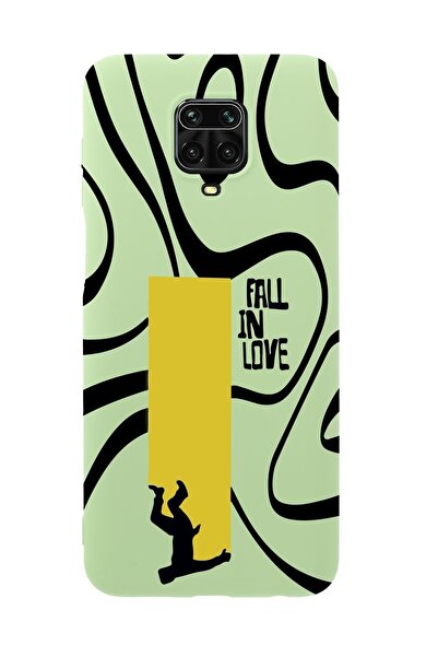 mooodcase Xiaomi Redmi Note 9 Pro Fall In Love Premium Silikonlu Telefon Kılıfı