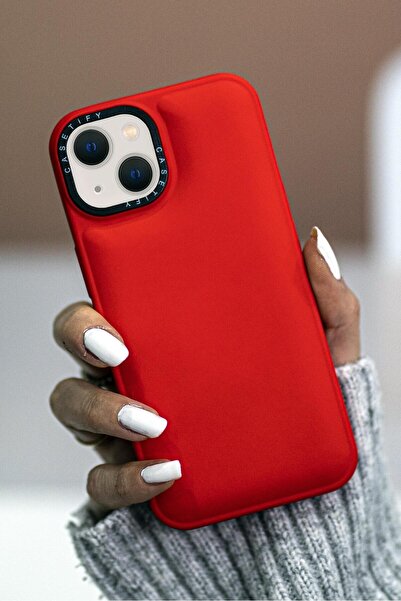 mooodcase Iphone 14 Plus Uyumlu Yumuşak Silikonlu Pillow Kılıf