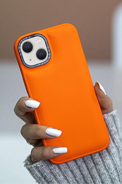 mooodcase Iphone 14 Uyumlu Yumuşak Silikonlu Pillow Kılıf