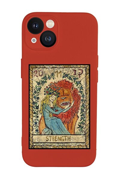 mooodcase Iphone 13 Uyumlu Strenght Desenli Kamera Lens Korumalı Darbe Emici Silikonlu Lansman Kılıf