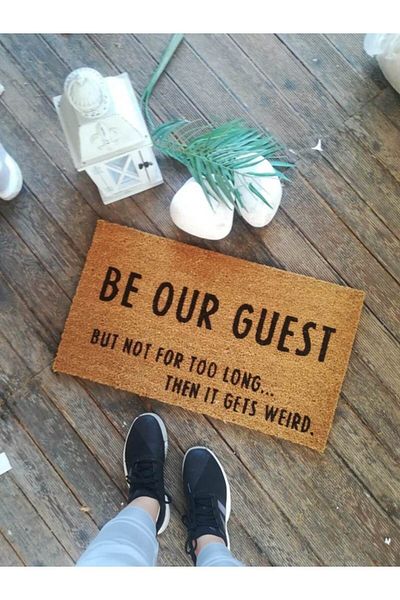 LAMONETA Be Our Guest Type Door Mat